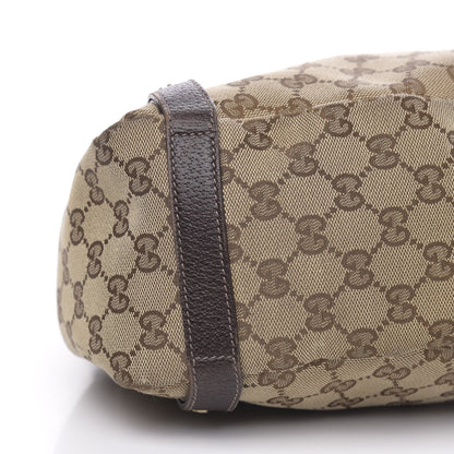 Gucci Monogram Medium Abbey Shoulder Bag Dark Brown 9 of 13