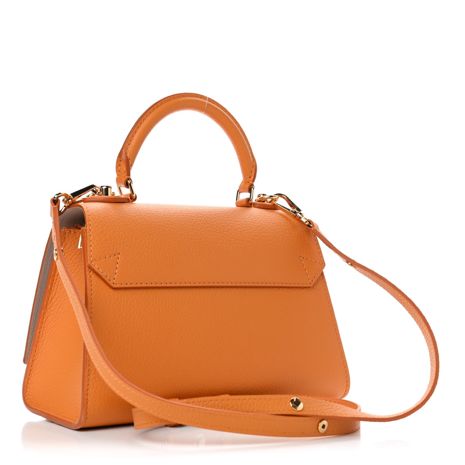 Louis Vuitton Taurillon Twist One Handle PM Saffron 2 of 4