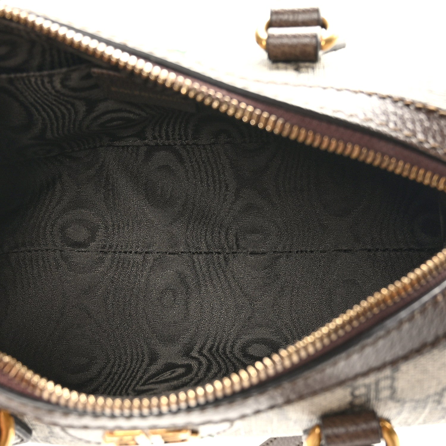 Gucci X BALENCIAGA BB Supreme Monogram Web Small Ophidia Boston Bag Beige New Acero 5 of 9