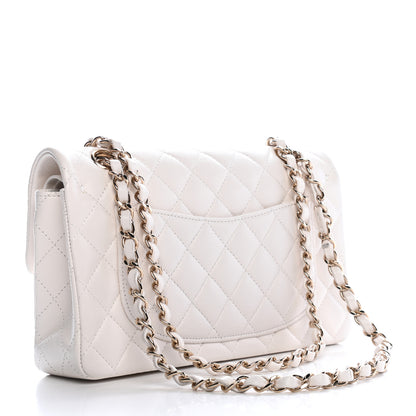 Chanel Caviar Quilted Small Double Flap White 3 of 9