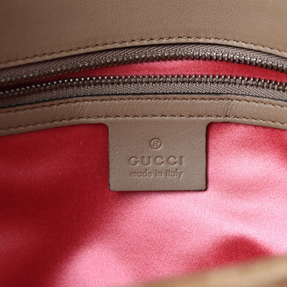 Gucci Velvet Matelasse Medium GG Marmont Shoulder Bag Taupe 5 of 11