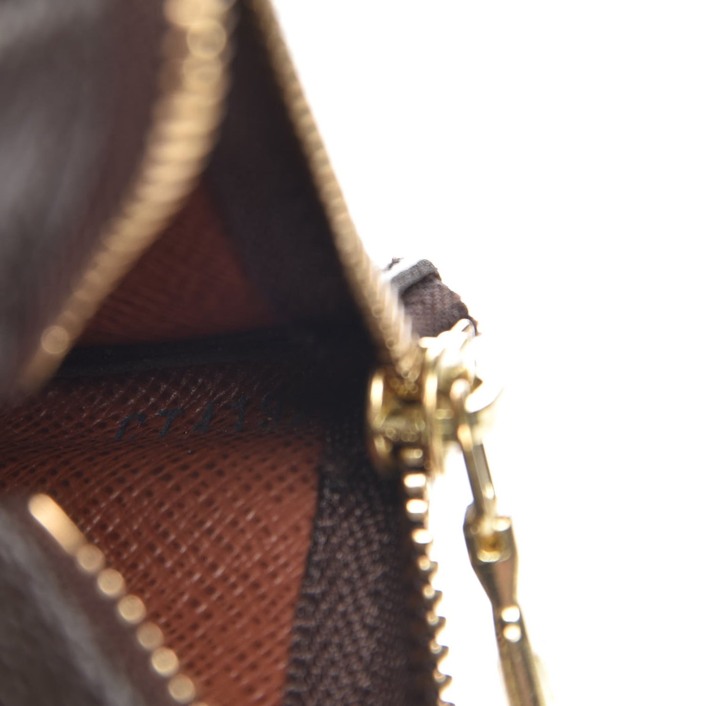 Monogram Key Pouch