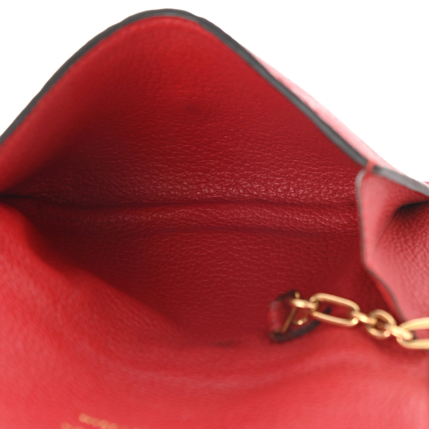 Empreinte Key Pouch Cherry
