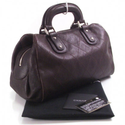 Chanel Caviar Quilted CC Doctor Bag Brown 3 of 13