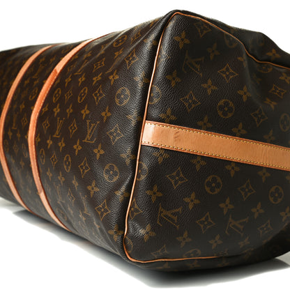 Louis Vuitton Monogram Keepall Bandouliere 60 11 of 19