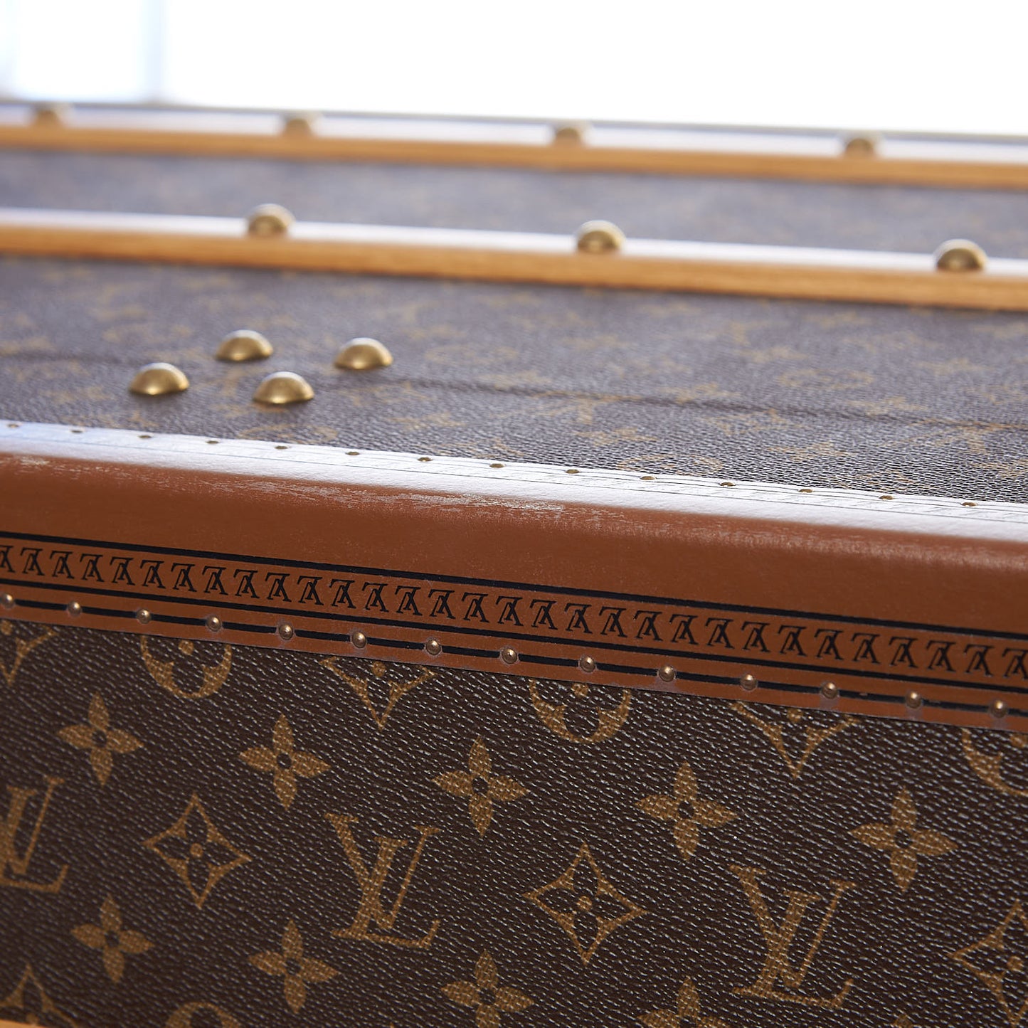 Monogram Malle Courrier Lozine Trunk 110