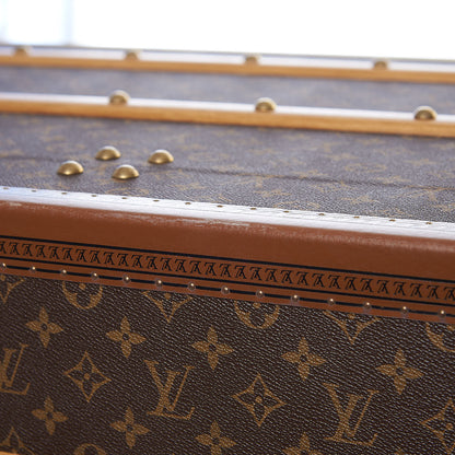 Louis Vuitton Monogram Malle Courrier Lozine Trunk 110 20 of 50