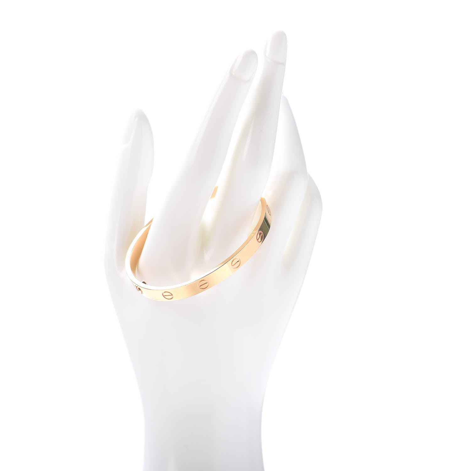 Cartier 18K Yellow Gold LOVE Bracelet 17 2 of 5