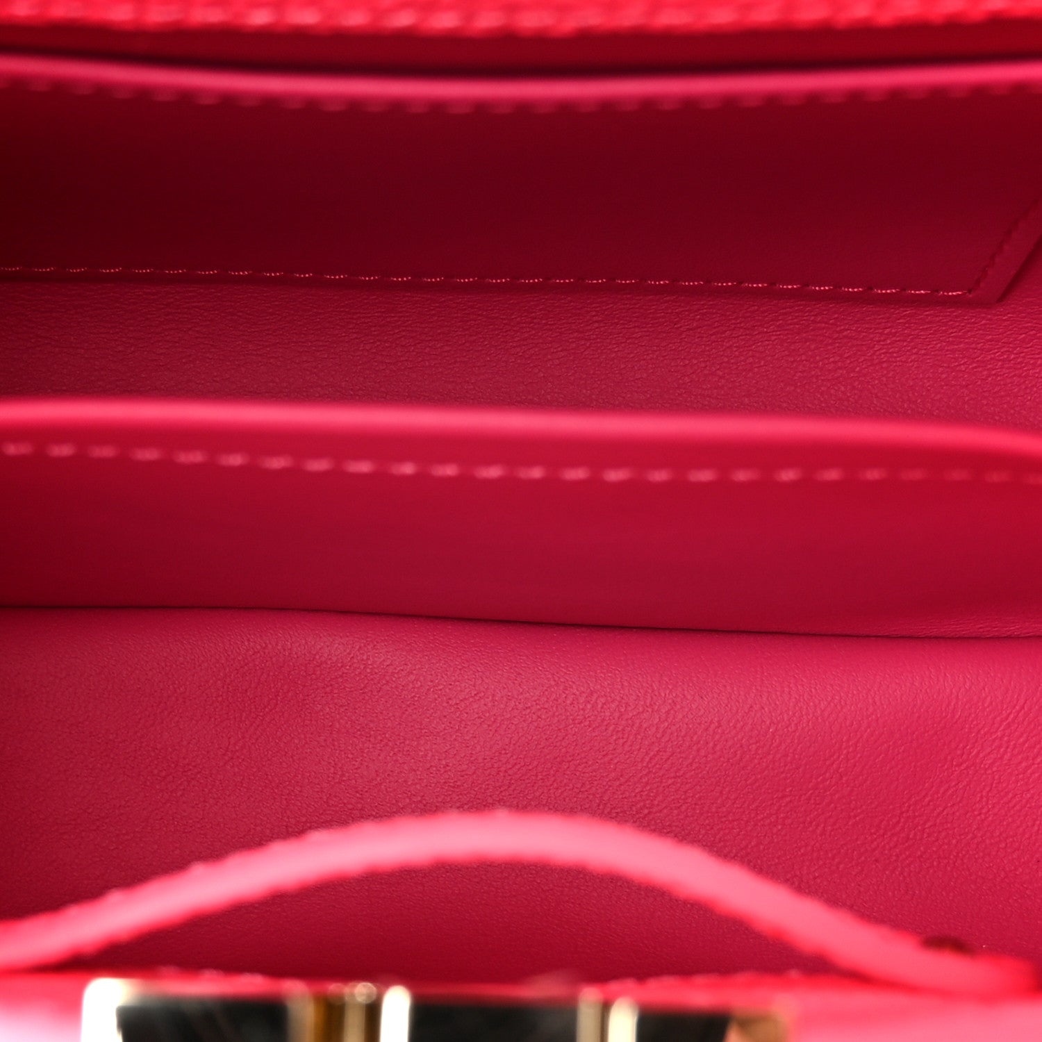 Louis Vuitton Taurillon Monogram Tuffetage Capucines Mini Fluo Pink 6 of 10