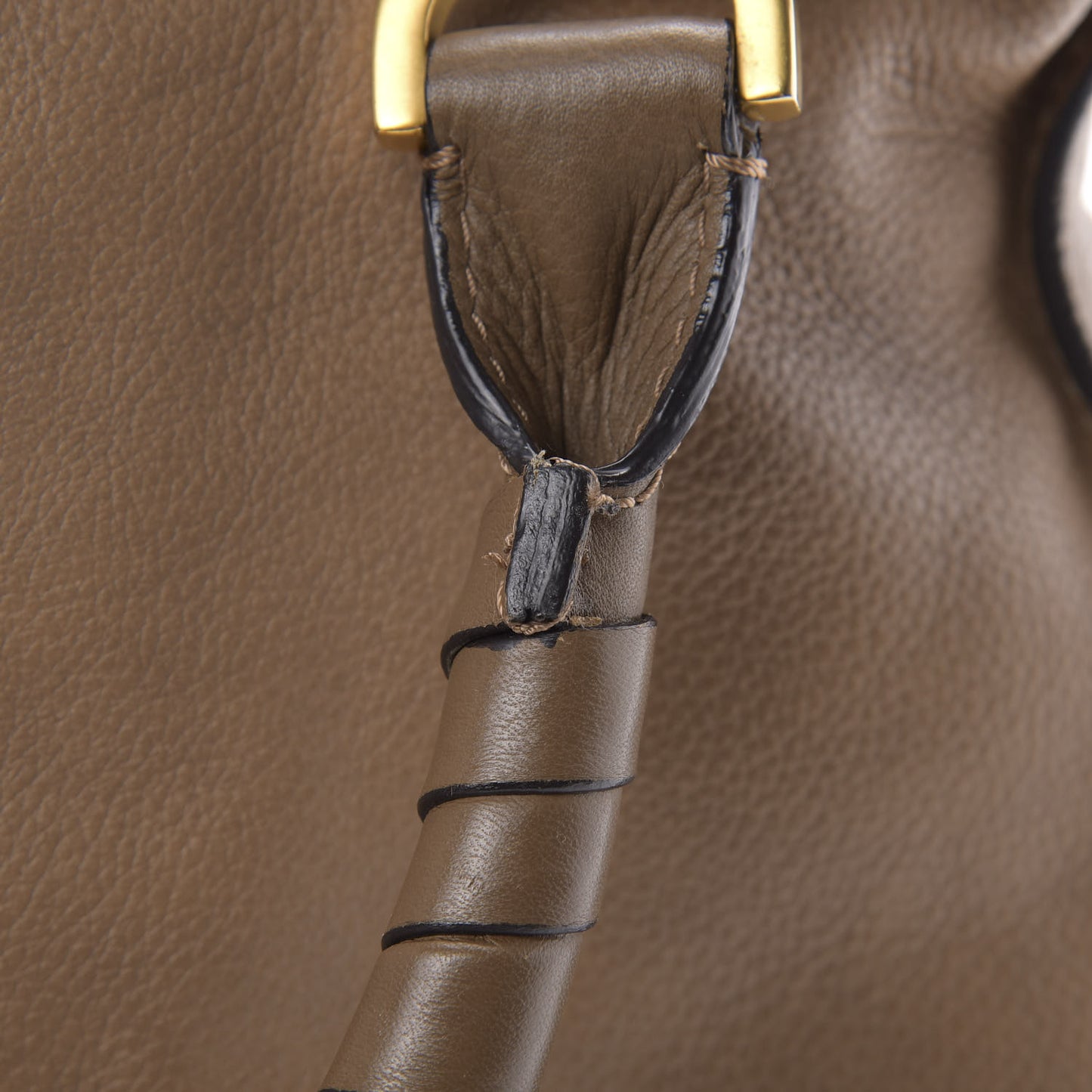 Calfskin Large Marcie Satchel Nut