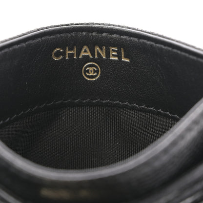 Chanel Caviar Quilted Boy Card Holder Black 6 of 8