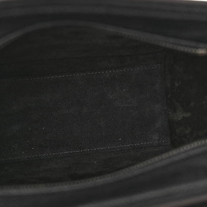 Celine Drummed Calfskin Nano Luggage Black 5 of 12
