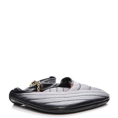 Chanel Calfskin Quilted Small Chain Evening Bag Black 4 of 7