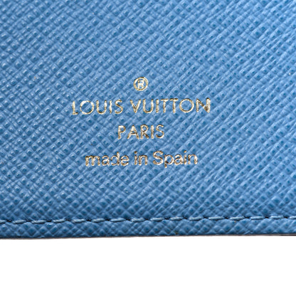 Louis Vuitton Monogram Koala Small Ring Agenda Cover Blue 6 of 13