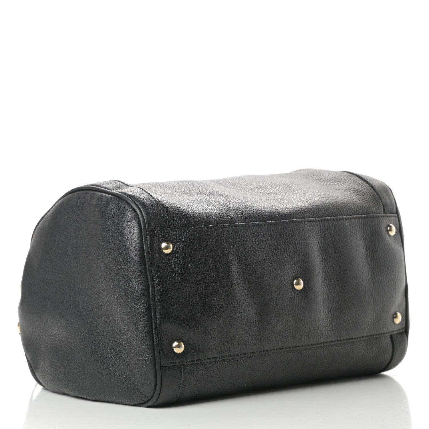 Gucci Pebbled Calfskin Medium Soho Boston Black 4 of 17