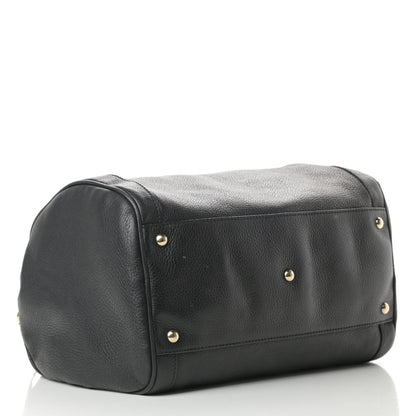 Gucci Pebbled Calfskin Medium Soho Boston Black 4 of 17