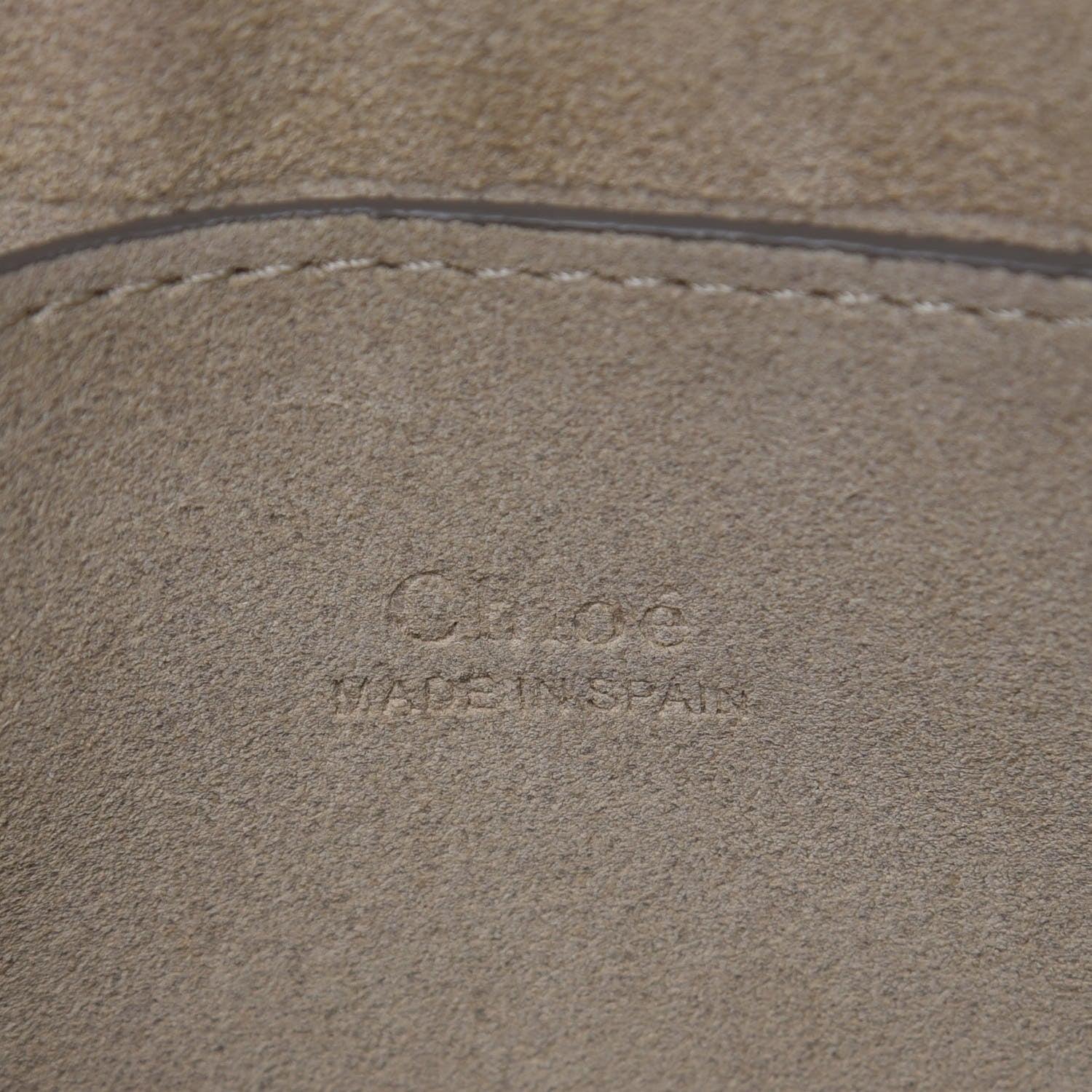 Chloe Suede Calfskin Small Faye Shoulder Bag Tobacco 6 of 8