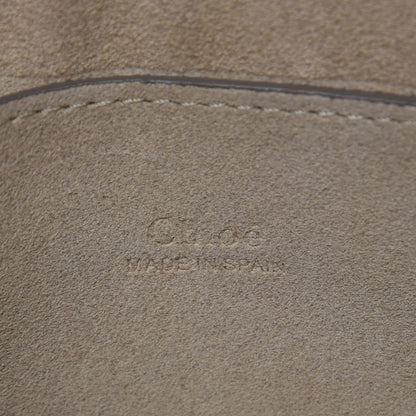Chloe Suede Calfskin Small Faye Shoulder Bag Tobacco 6 of 8
