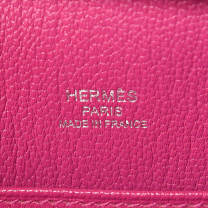 Hermes Chevre Mysore Plume II Mini Rose Pourpre 6 of 8