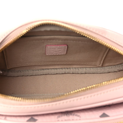 MCM Visetos Small Aren Multifunction Crossbody Pouch Powder Pink 4 of 6
