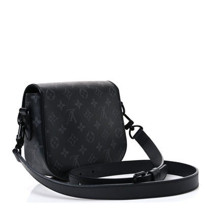 Louis Vuitton Monogram Eclipse Montsouris Messenger PM 3 of 9