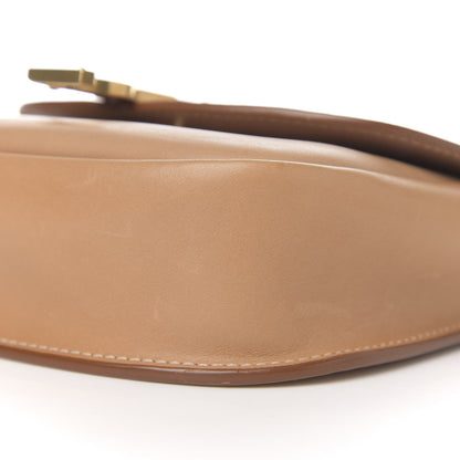 Saint Laurent Smooth Vintage Calfskin Small Kaia Satchel Brown Gold 13 of 14