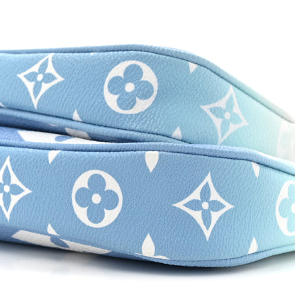 Louis Vuitton Monogram Giant By The Pool Multi Pochette Accessories Blue 10 of 11