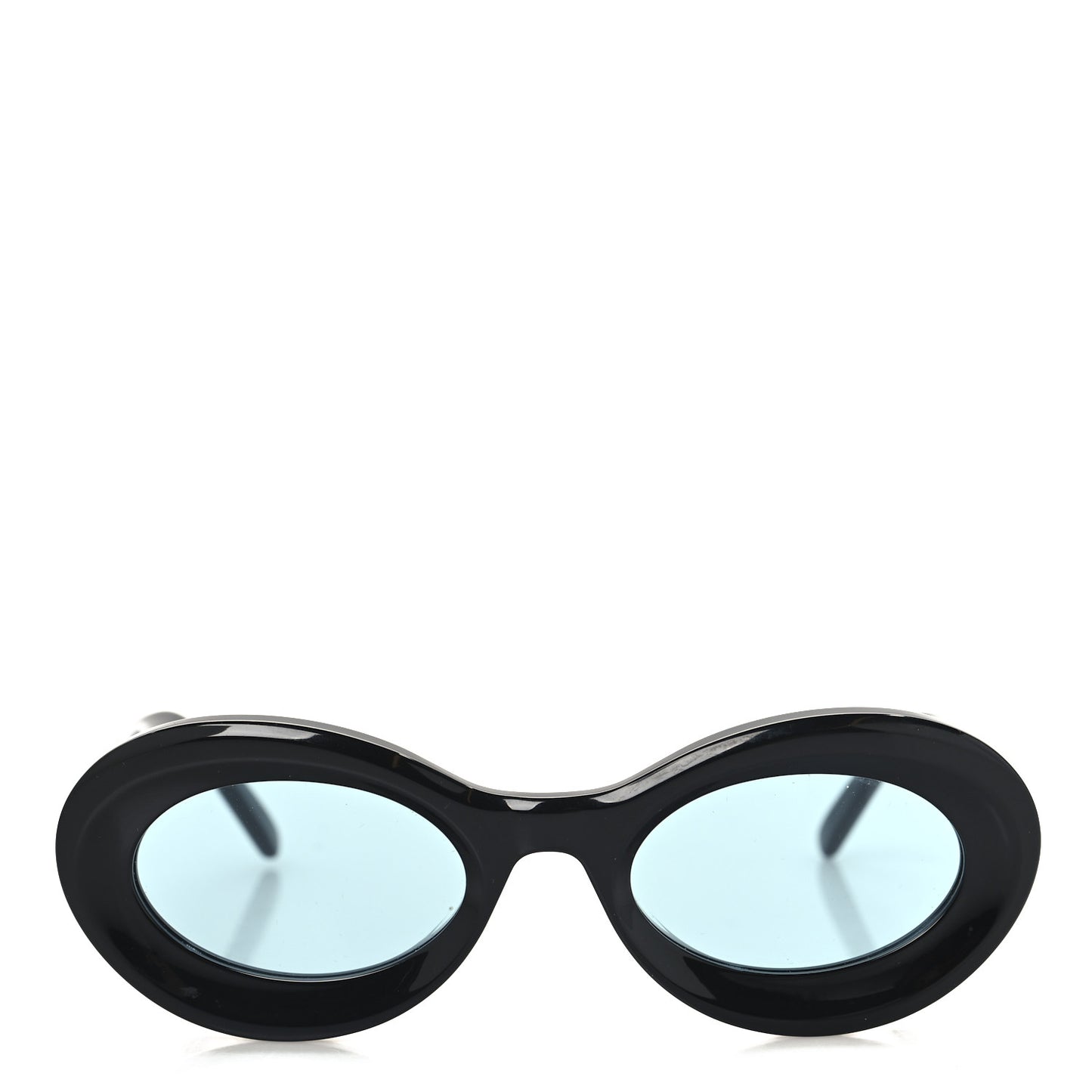 Acetate Loop Sunglasses LW40110U Black