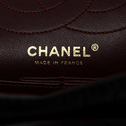 Chanel Aged Calfskin Quilted 2.55 Reissue 226 Flap Black 6 of 10