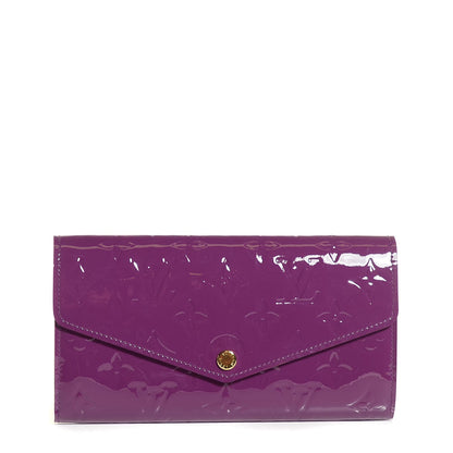 Louis Vuitton Vernis Sarah Wallet NM Amethyste 1 of 7