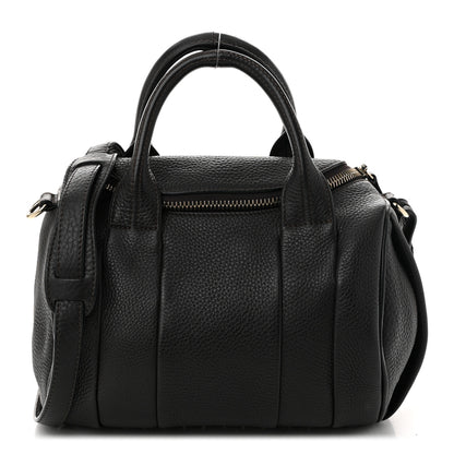 Alexander Wang Pebbled Lambskin Rockie Espresso Gold Hardware 1 of 10