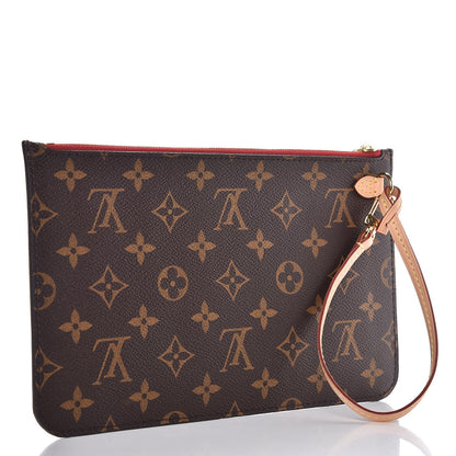 Louis Vuitton Monogram Neverfull MM GM Pochette Cherry 3 of 7