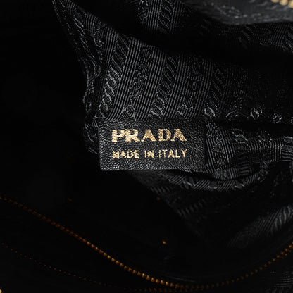 Prada Tessuto Nylon Nappa Shoulder Bag Nero Black 9 of 10
