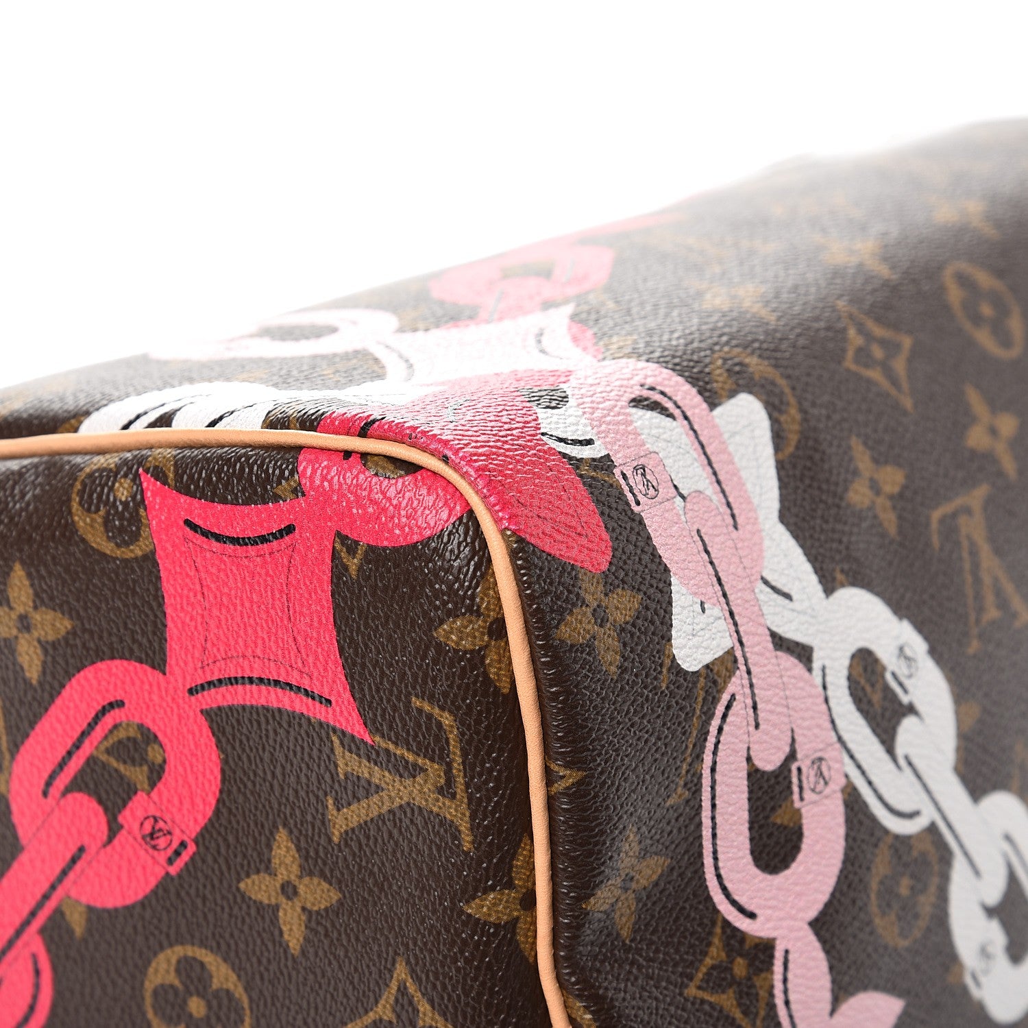Louis Vuitton Monogram Bay Speedy 30 Rose Ballerine Poppy 9 of 9