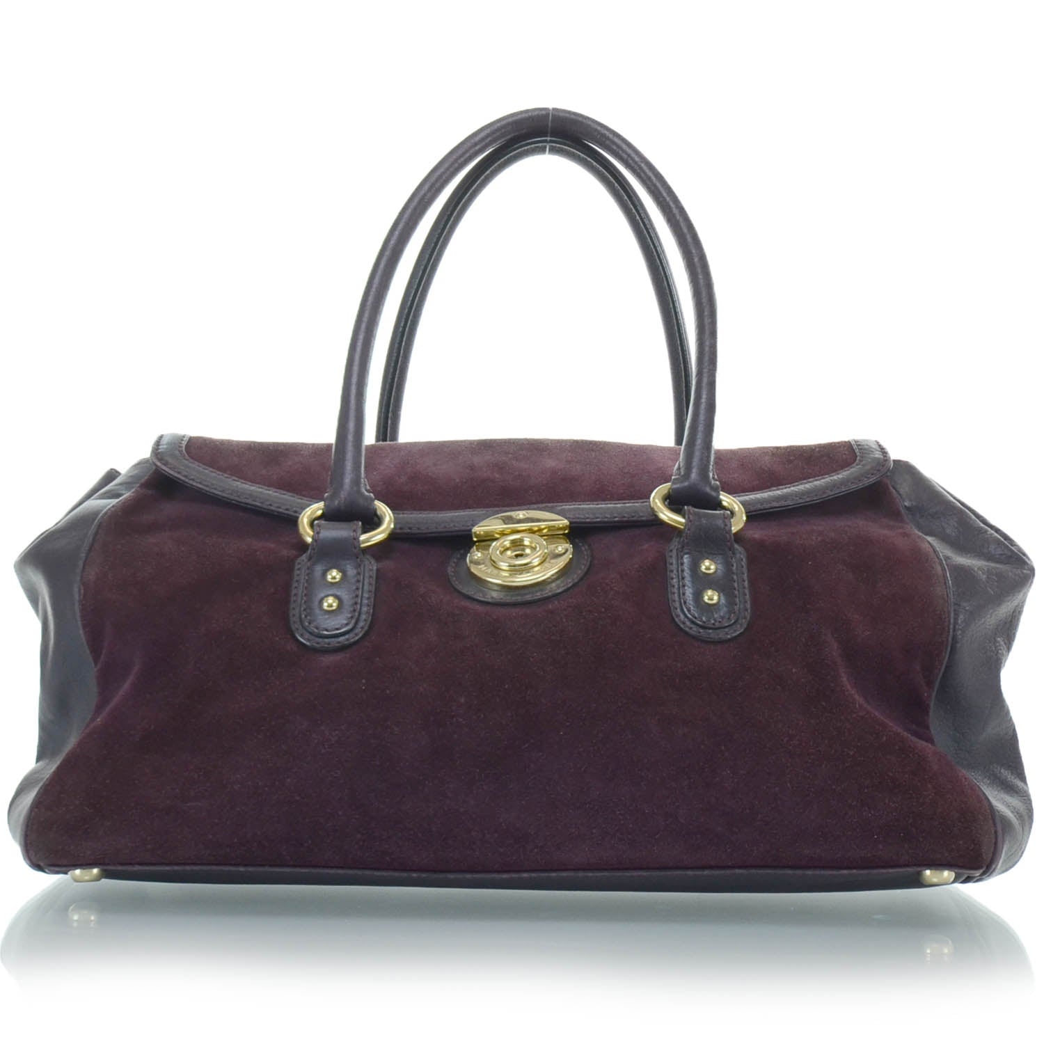 Marc Jacobs Soft Calfskin and Suede Satchel 1 of 13
