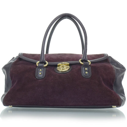 Marc Jacobs Soft Calfskin and Suede Satchel 1 of 13