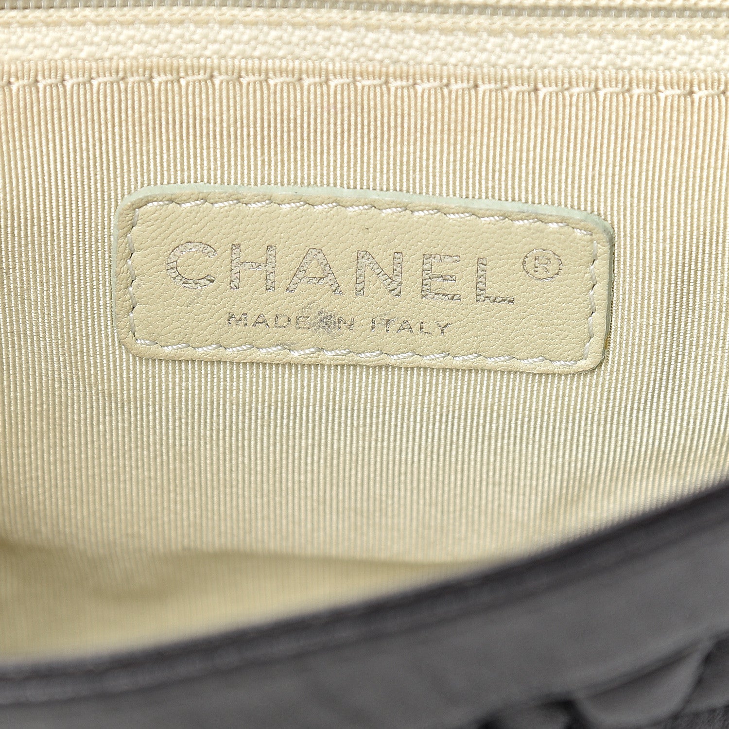 Chanel Washed Lambskin Quilted Mini Chain Around Flap Black 5 of 9