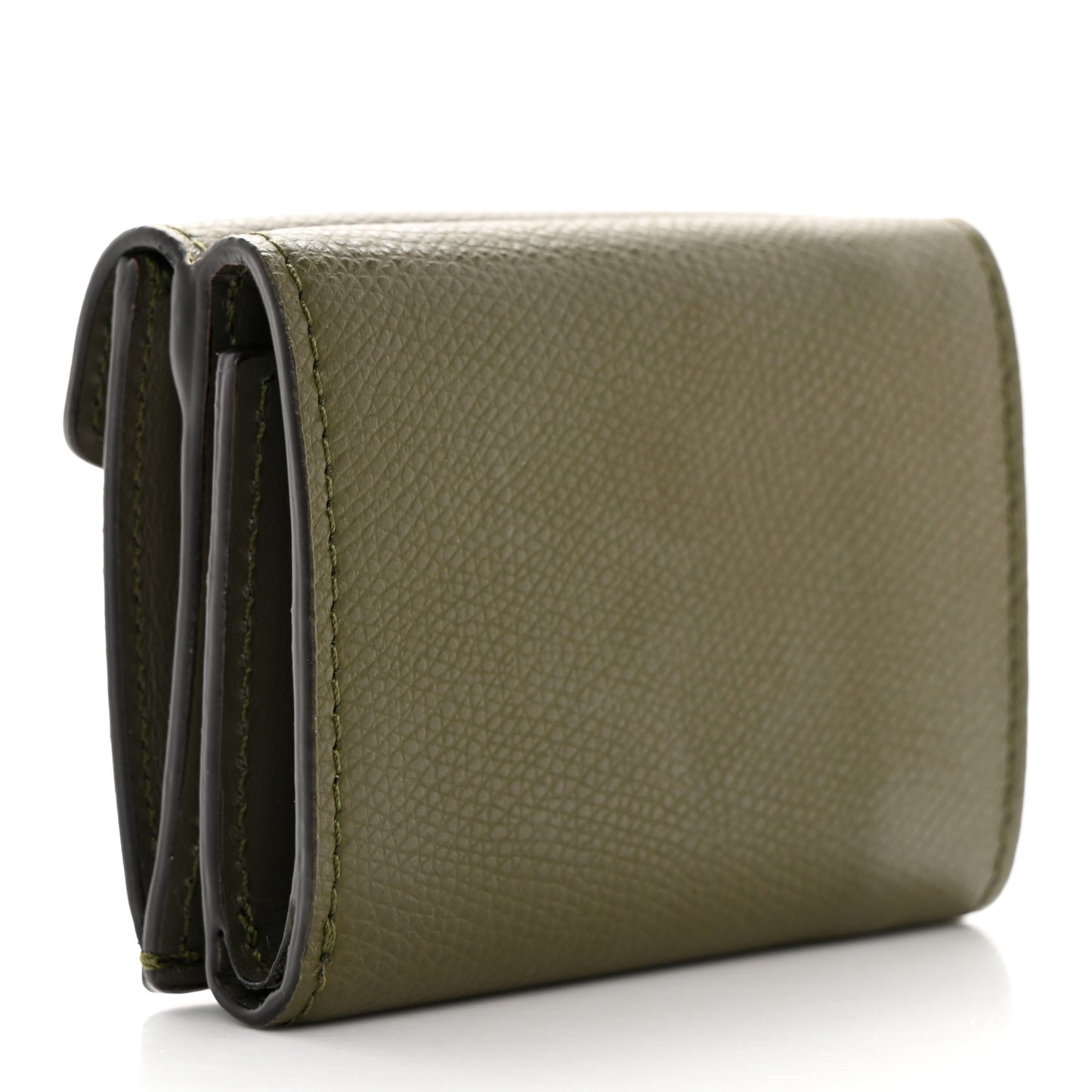 Vitello Cruise F is Fendi Micro Tri-Fold Envelope Wallet Asparago