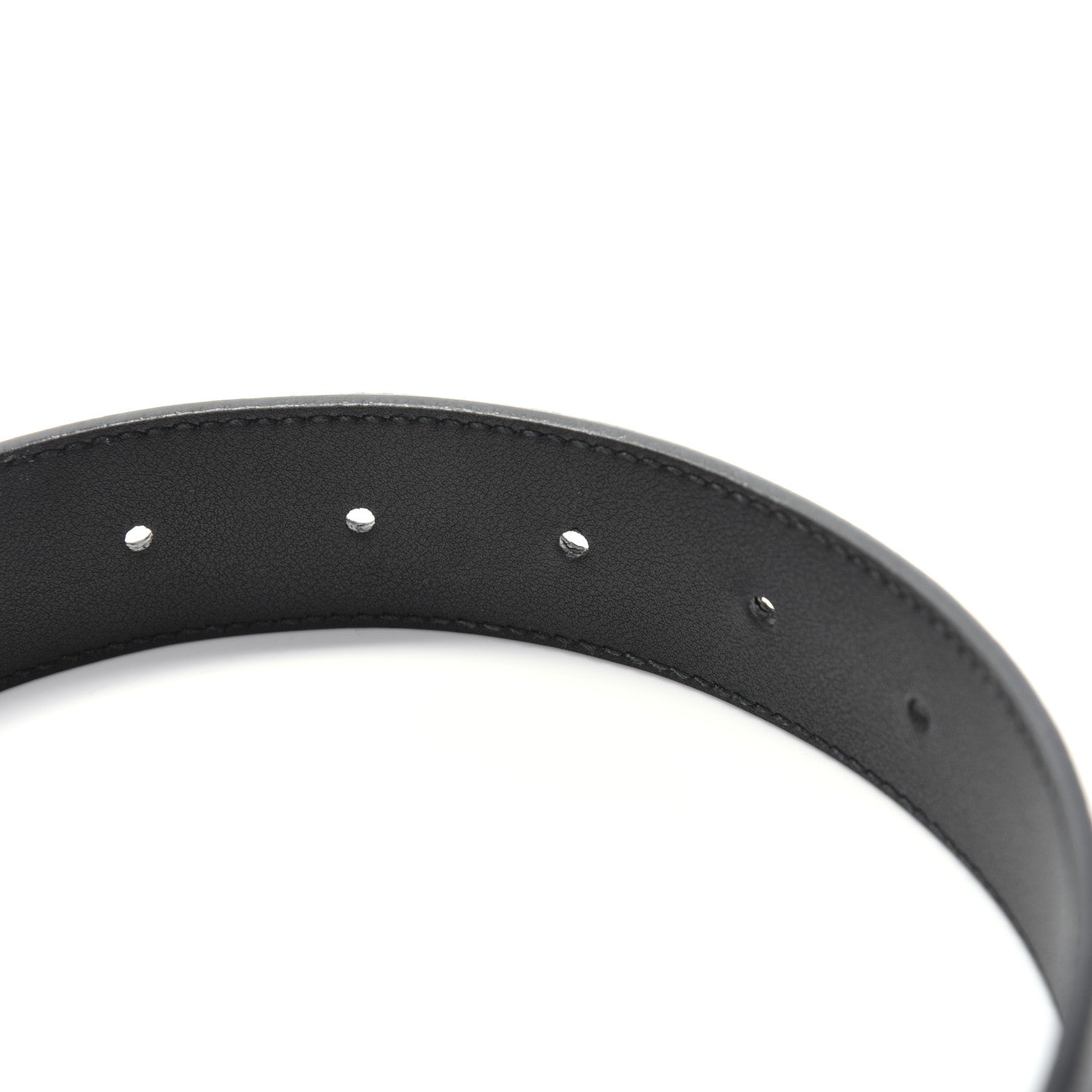 Gucci Calfskin Double G 30mm Belt 80 32 Black 4 of 9