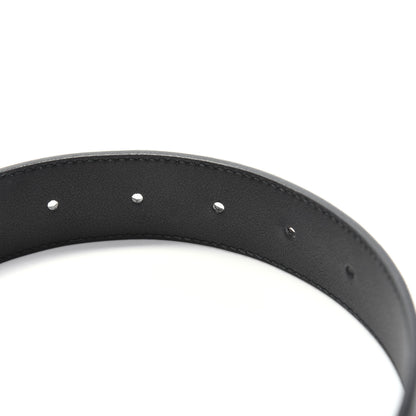 Gucci Calfskin Double G 30mm Belt 80 32 Black 4 of 9