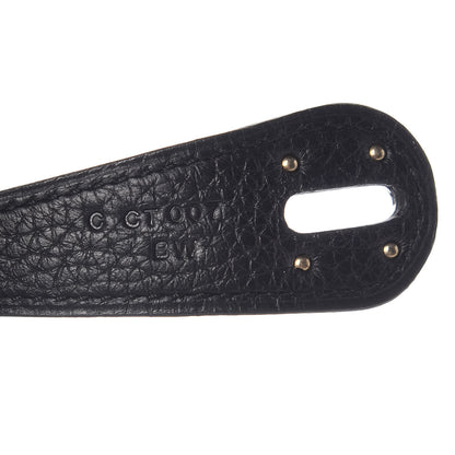 Hermes Taurillon Clemence Lindy 26 Black 11 of 12