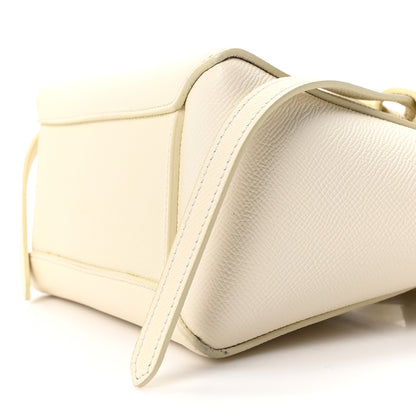 Celine Grained Calfskin Nano Belt Bag Chalk 19 of 19
