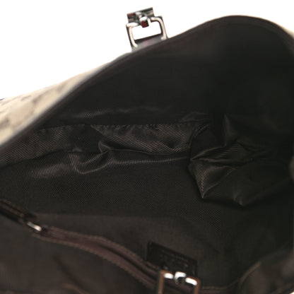 Gucci Monogram Web Jackie O Hobo Dark Brown 4 of 11