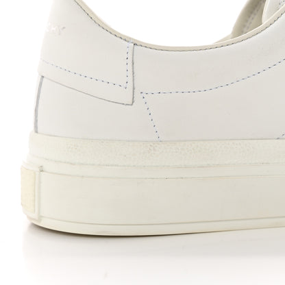 Givenchy Calfskin Band Logo Womens Urban Street Sneakers 39 White Black 16 of 19