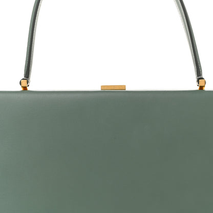 Celine Box Calfskin Medium Clasp Bag Light Green 8 of 12