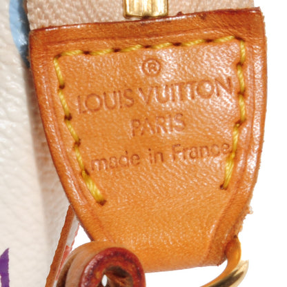 Louis Vuitton Monogram Multicolor Pochette Accessories White 6 of 8