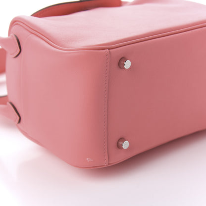 Hermes Swift Mini Lindy 20 Rose Ete 6 of 11