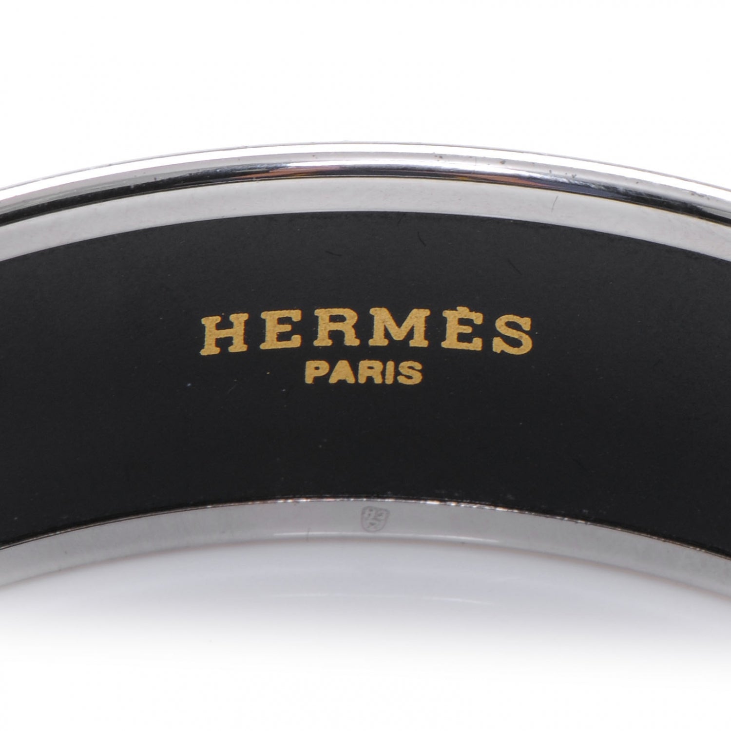 Hermes Enamel Printed Wide Tohu Bohu Bracelet 65 3 of 6