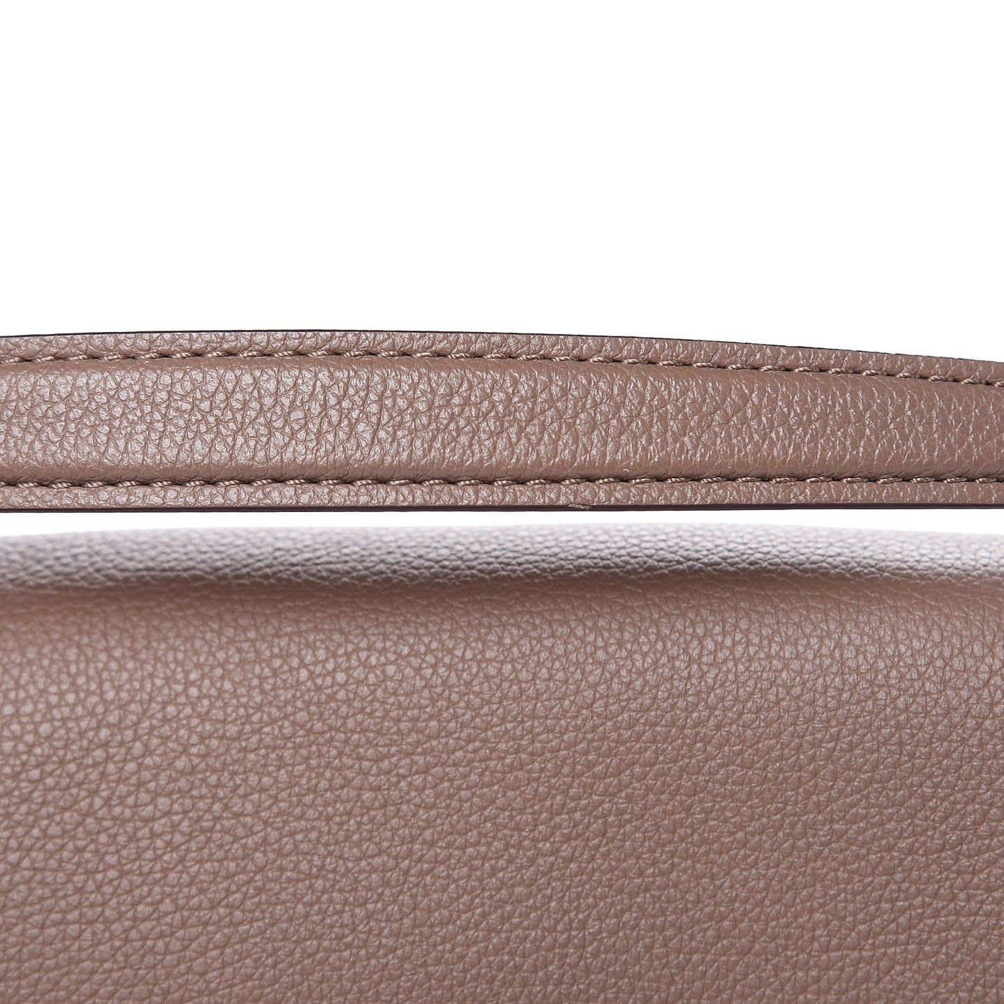 Soft Calfskin My Lockme Top Handle Taupe Glace