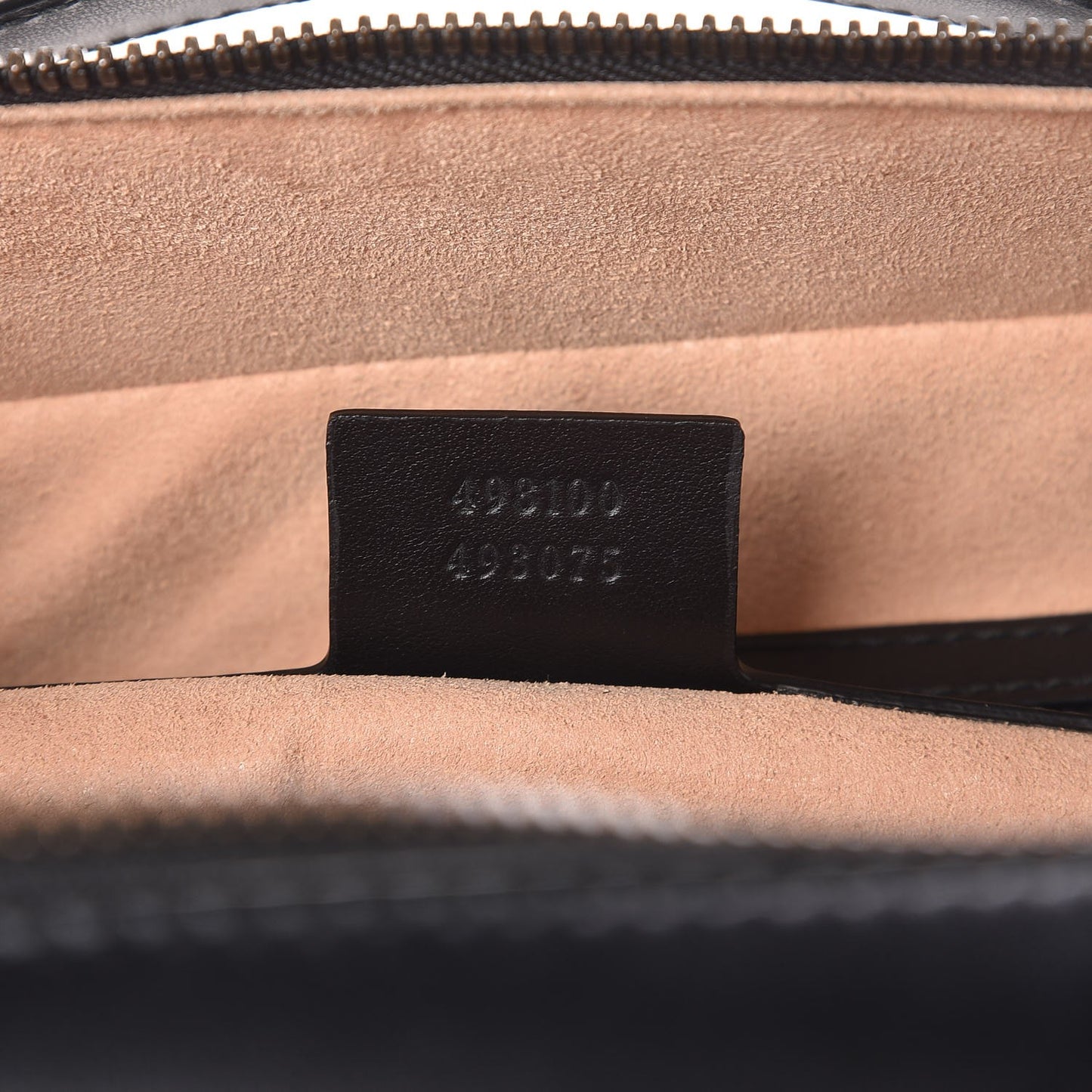 Calfskin Matelasse Sylvie Web Small GG Marmont Top Handle Shoulder Bag Black